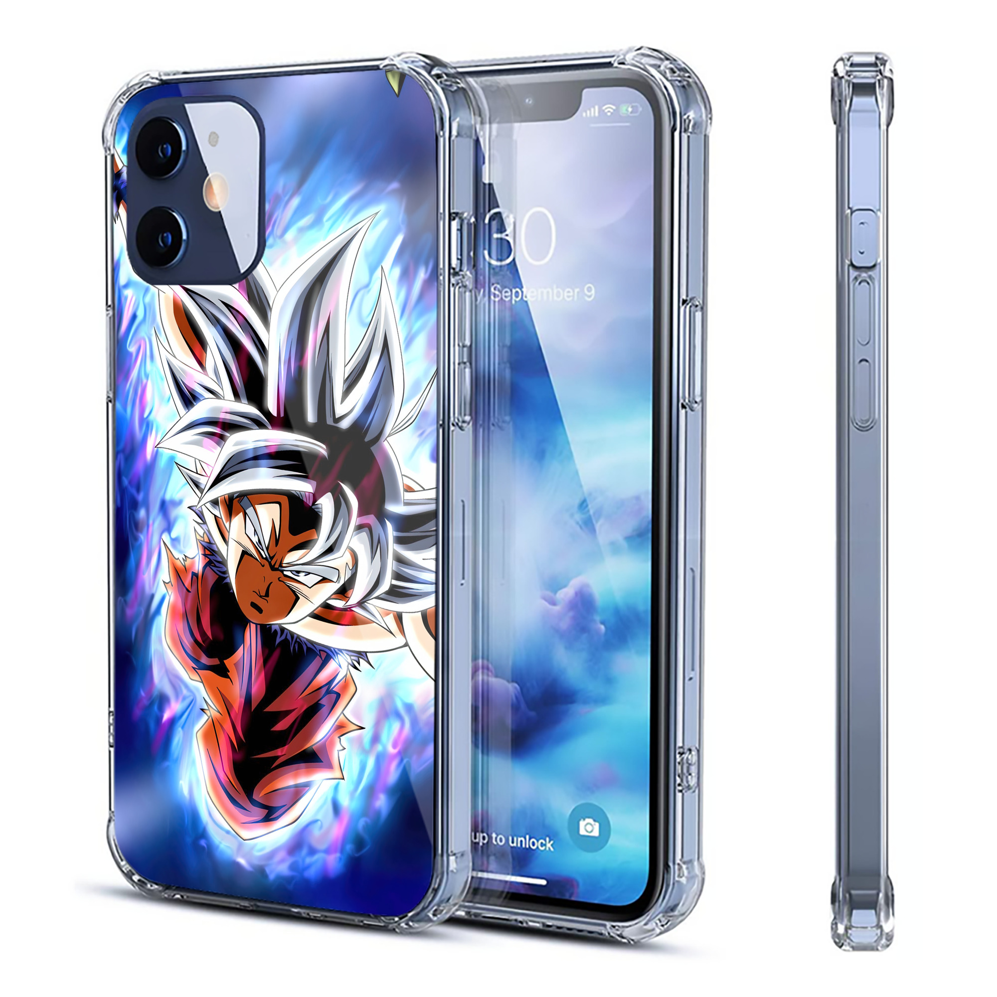（画像用） ドラゴンボール DRAGON BALL 【iPhone 12シリーズ対応】透明スマホケース（クリアソフトケース）